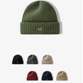 Women's Cute Corgi Dog Embroidery Beanie Cuffed Winter Warm Knitted Skull Beanie Hat Man Unisex Customizable