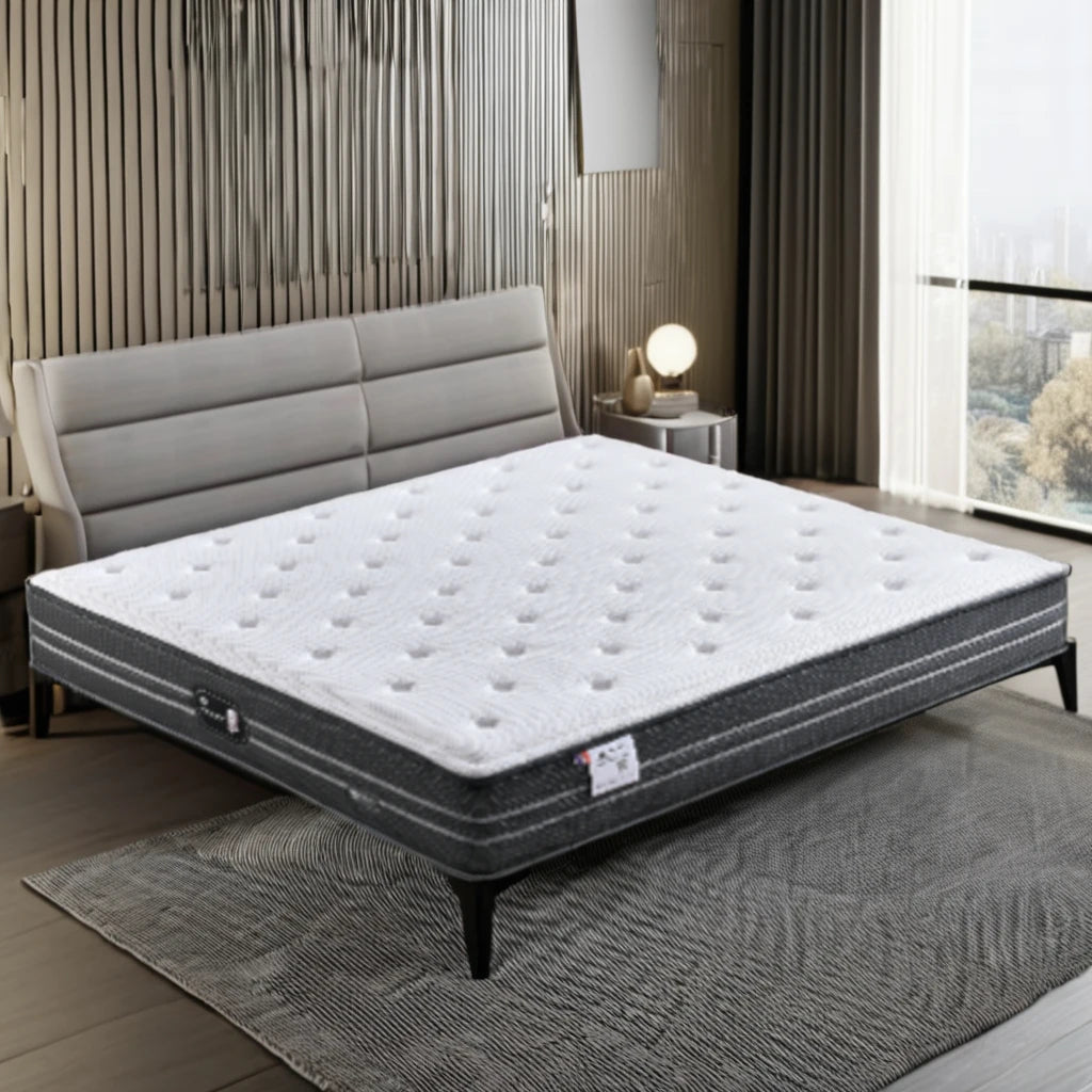 Modern Design Quilted Memory Foam Bed High-Elastic Cotton Knitted Fabric Pocket Spring Environmentally Friendly Home Hotel Villa