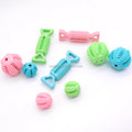 Factory Decompression Elastic Rubber Ball Pet Teeth Cleaning Teeth Grinding Leakage Food Ball Dog Toy for Aggressive Chewers