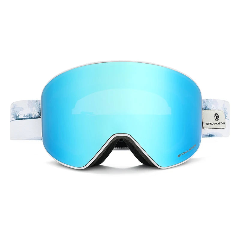 Cylinder Detachable Lens Snowboard Ski Goggles Men Women Youth Anti Fog OTG Winter UV400 Protection Polarized