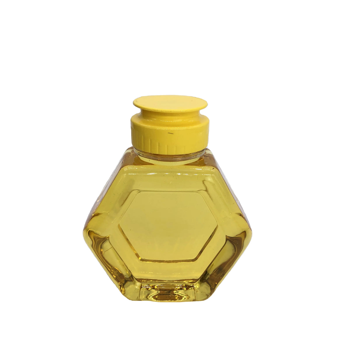 500g Hexagon Shape Squeeze Honey Bottle Soy Sauce Salad Dressing Plastic Bottle for Ketchup MegaBDM