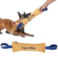 Heavy Duty Dog Bite Tug Toy Fetch Puppy Training Pull Toy Tug of War Rope Pet Dog Chew Interactive Dog Toy