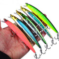 12.5cm 16g Sinking Pencil Lure Hard Plastic Bait Artificial Lures Bass Pike ABS Wobbler  Crankbait  Minnow Lure