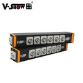 VSHOW PPB06 6 Port Powercon Power Box Outlet Input Aluminum Material Powercon Power for Stage
