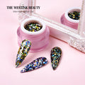 High Quality UV LED Gloss Glitter Gel Nail Art Mermaid Glitter Semipermanente Private Label Uv Nail Gel Polish