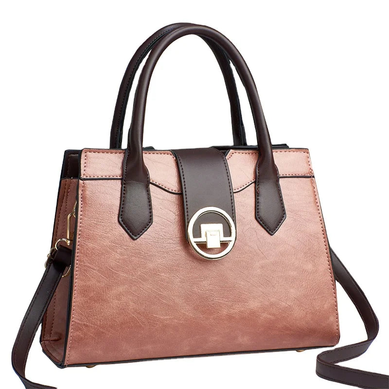 Luxury Women's Tote Handbags Customized Logo New PU Leather Handcrafted with Style