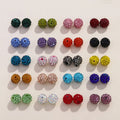 JC Crystal 10mm Crystal Rhinestone Disco Ball Spacer Beads for Jewelry Making Round Crystal Rhinestone Clay Beads