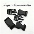 Factory Direct Sales of 20mm Plastic Side Release Buckles for Bags and Tote Bags Accessories; Customization Supported.