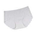 HL-001 Women Adults Solid Ice Silk Knitted Eco-Friendly Seamless Mid-Rise Hipster Panties with Quick Dry Support