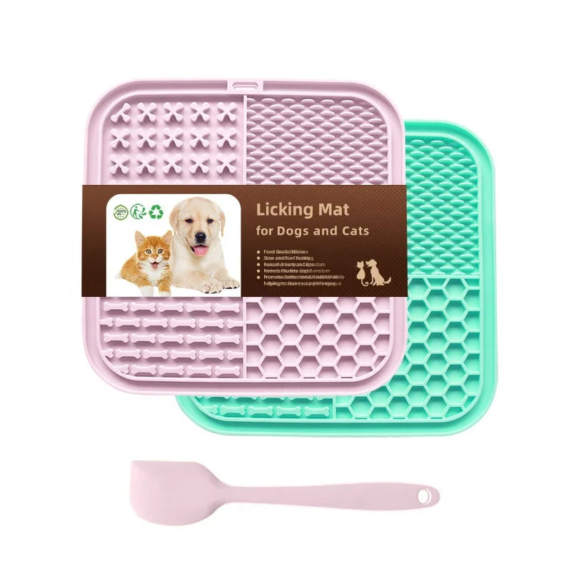 Best Price Pet Dog Lick Mat with Suction Cups Bpa Free Silicone Dog Licking Mat