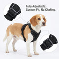 Reflective Breathable Dog Harness and Leash Set Escape-Proof Vest-Style Walking Gear for Easy Control Outdoor Use Siza L
