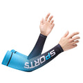 Summer Sunscreen Sleeves Men's Cooling Sleeves Sun UV Protection Arm Sports Sleeves Thin Style Cycling Driving