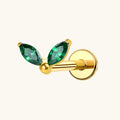 TOPOSH ASTM F136 Titanium Threaded Lip Rings Helix Conch Labret G23 Flat Back Tragus Cartilage Earring Children's Wedding