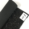 Black Blue Chunky Irregular Glitter Faux Leather Canvas Backing  for Earring Decoration/Shoe/hairbows/Handbag