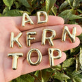 Fashion Copper Bubble 26 Letter Pendant Jewelry Popular English Accessories DIY Personalized Clothing Matching Jewelry