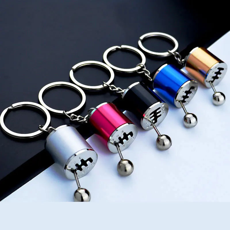 Creative Cartoon Six-Speed Manual Shift Gear Keychain Bottle Opener Zinc Alloy Fashion Pendant Key Ring