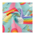 Hew Design Custom Printing Polyester Spandex Stretch Swim Rib Fabric for Swimwear