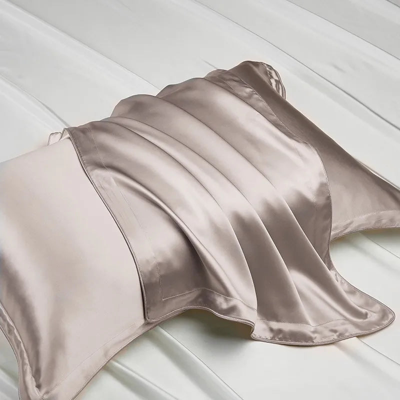 Wholesale 19 25 30 22 Momme 100%Mulberry Silk Fabric Pillowcase OEKO Tex Silk Pillow case