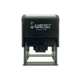 WES DT-4060 Self-Inking Plastic Office Stamp Customized Logo Rectangle Shape 40x60mm Multi-Color Options Color Box Packed