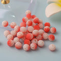 10mm  12mm 15mm Gradient Colors DIY  Plastic Pearl Beads With Hole for Bag Making  ABS Pearl Beads for Jewelry Making