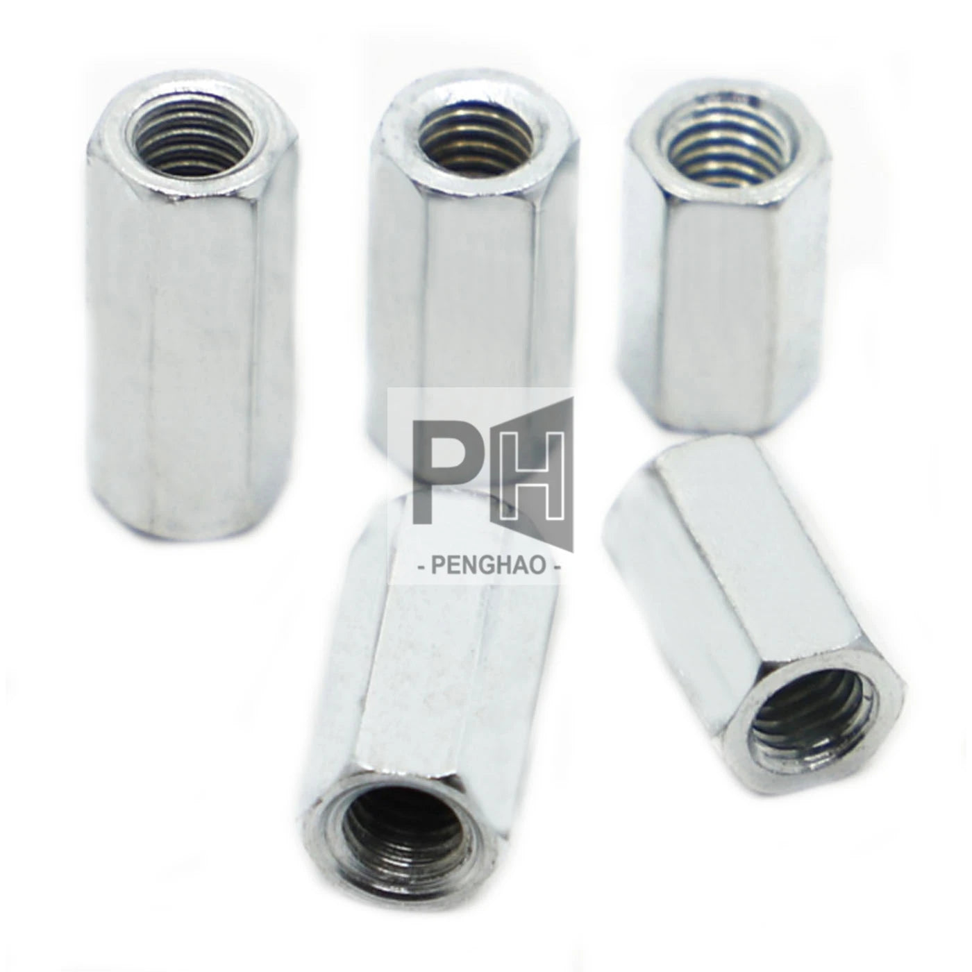 Hexagonal Stud Spacer Pillars M3 M4 M5 M6 PCB Mother Board Standoff Female to Female Zinc-plated Steel Standoff Spacer