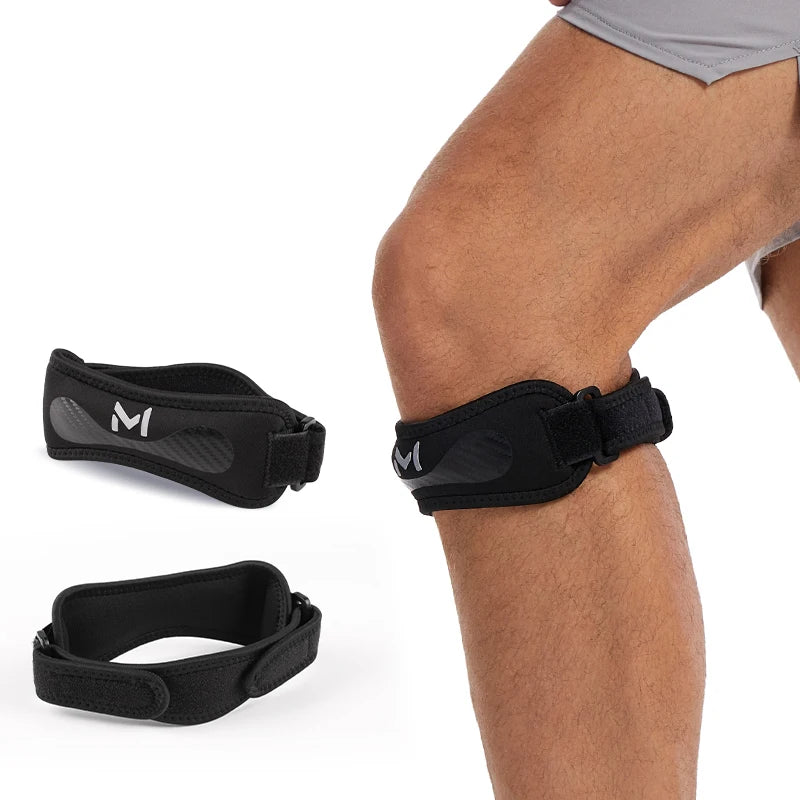 2242#Adjustable Sport Fitness Gym Workout Knee Protector Support Patella Knee Brace Straps