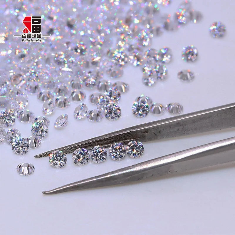 BaiFu 1A 2A 3A 4A 5A 6A CZ Gemstone Zircon Stone Cubic Zirconia