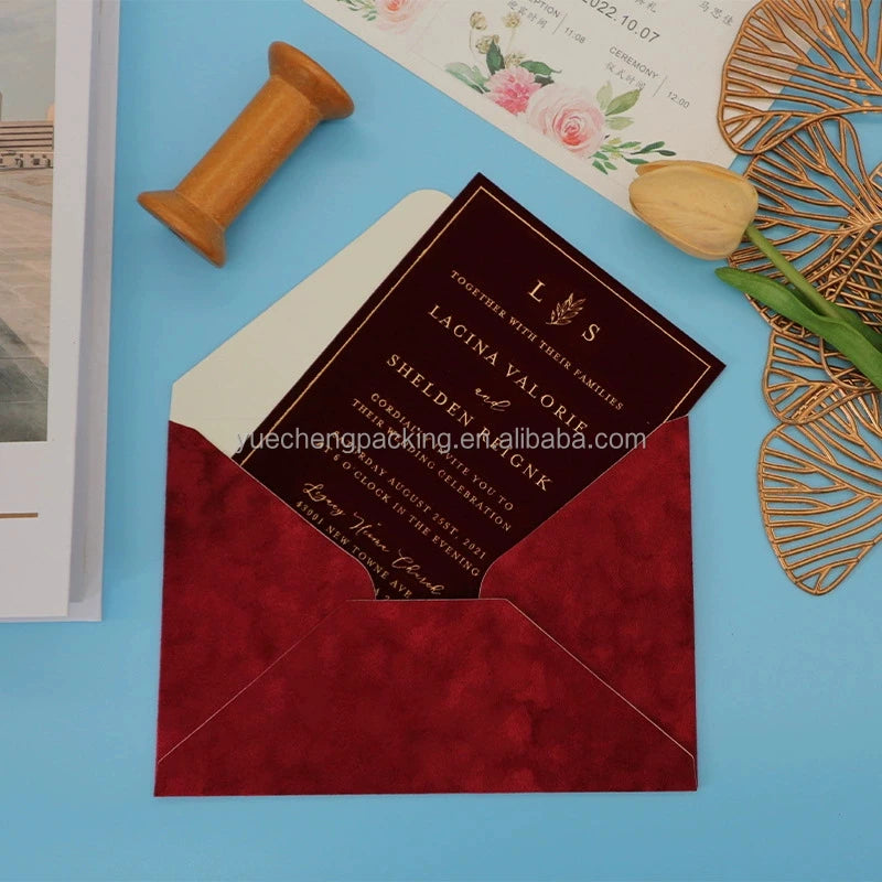 Custom Designer Luxury Fancy Craft Paper Envelopes with Small Business Thank You Cards Luxury Paper & Paperboard Printing