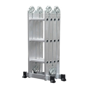Modern Design Aluminum Alloy Articulated Ladder 12-Step Outdoor Multifunctional Foldable Ladder