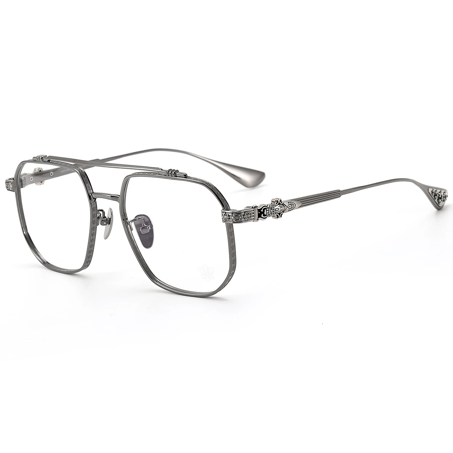 Good Quality Pilot Titanium Computer Prescription Presbyopia Men Women Multifocal Branded Glasses Frame Fashion Custom Factory