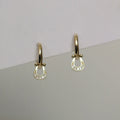 E083 925 Sterling Silver Earrings Horse Jewelry 18k Gold Plated Stud Earrings Rhinestone Crystal Horseshoe Jewelry
