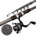 Factory Direct Sale  2.1m-5.4m Big Game Sea Fishing Rod Saltwater Telescopic Rod