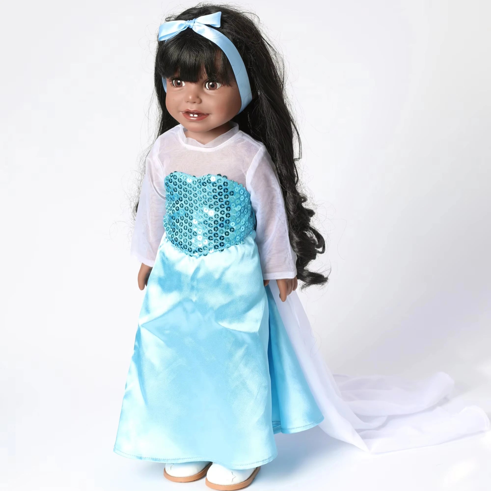 Customizable Soft Princess Dress Accessories Factory-Sized Fashion Model Toys for Girl Dolls