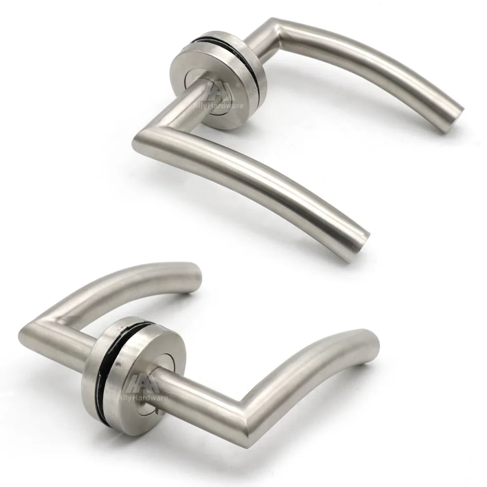 Modern Design 304 Stainless Steel Interior Door Handle Simple and Safe Split Type Door & Window Handle