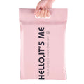 RTS Personalised Plastic Shipping Mailer Clothing Manufacturers Custom Poly Mailing Bags for Shipping With Handle
