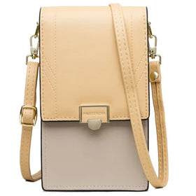 2026 Wholesale Korea Style Pu Leather Messenger Bag Women Long Trap Crossbody Shoulder Bag Mobile Phone Bags