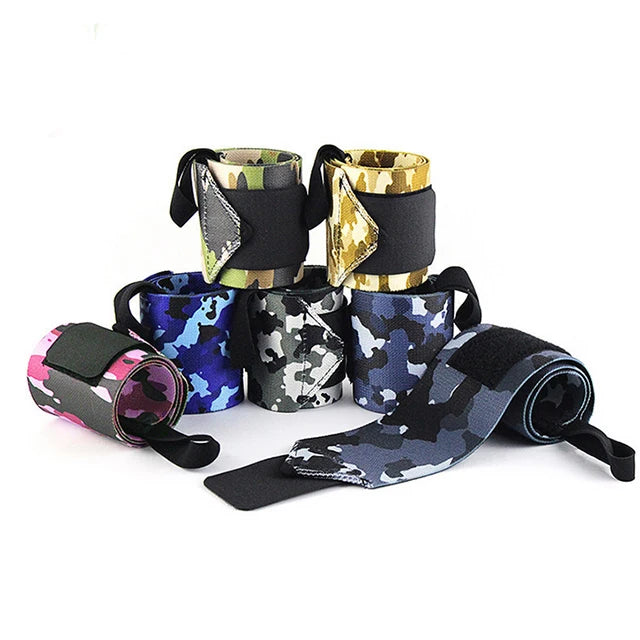 Wholesale Workout Elastic Custom Weight Lifting Wrist Wraps Gym