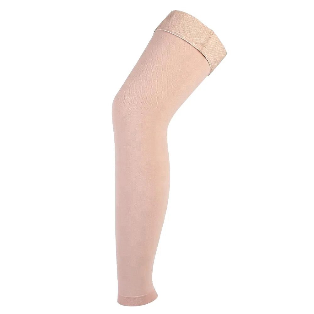 Medical XXL Professional 23-32 MmHg Body Shaping Thigh High Compression Leggings Without Foot for Circulation Leg