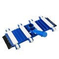 Weighted Flexible Vacuum Head 14 Inch Brush with Nylon Side Bristles Cleaning Supplies and Maintenance Accessories