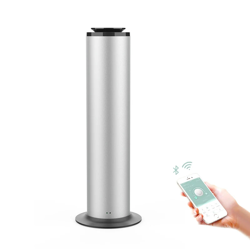 Crearoma Best Sellers 2025 HOTEL Tower Scent Diffuser Aluminum Smart Aroma Fragrance Machine