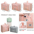 Wholesale Large Capacity Women's Duffle Handbag Cheap Travel Luggage with Two Handles and Zipper Closure China Supply