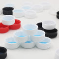 China Sales Plastic Bottle Cap 38mm for Juice Milk Soda Caps PP Glued 38mm Folding Cutting Water Cap