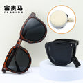 2022 Vogue UV400 Sunshade Sunglasses Popular Portable Folding Lightweight Custom Logo Trendy Shades
