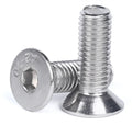 Inch 1/4 5/16 3/8 Stainless Steel Flat Countersunk Head Hexagon Allen Socket Screws