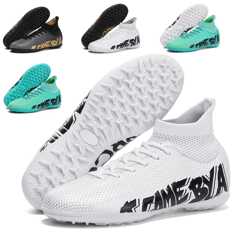 Functional Soccer Shoes New Design High Quality Wear Resistant Soccer Shoes Comfortable Anti Skid Football Boots Shoes