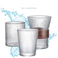 Hot Sale Japanese Style Glass Cup Heat Cold Resistant Coffee Tea Milk Cups 200ml