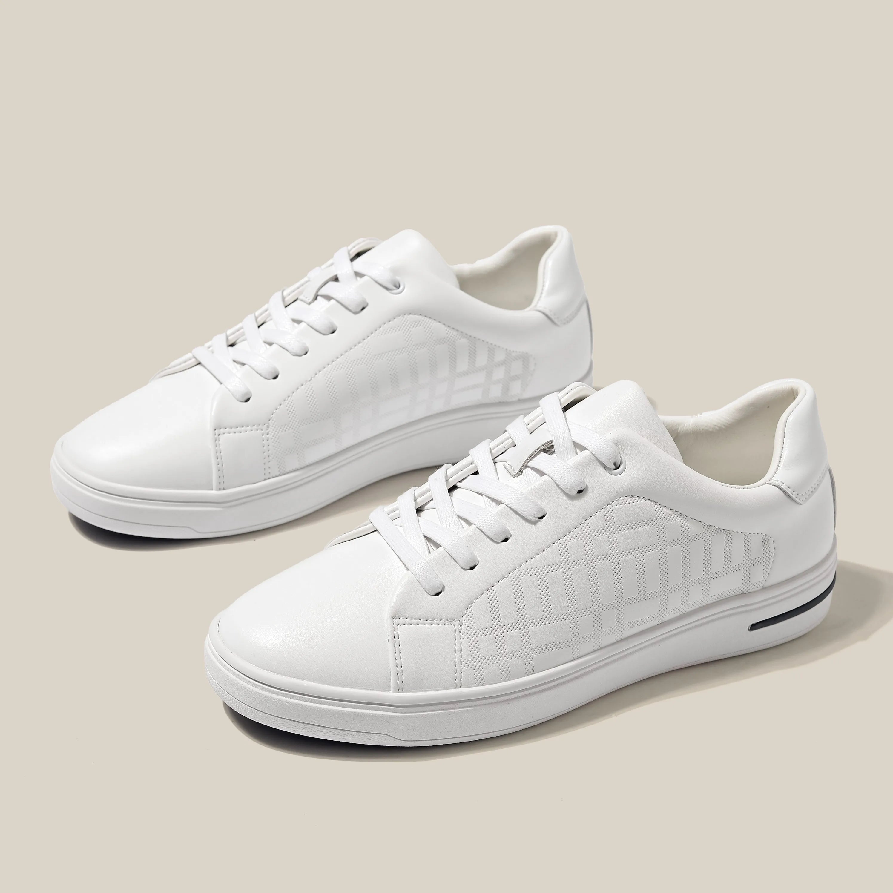 High Quality Round Toe Lace-Up Casual Walking Shoes for Men Sporty Retro Design Stylish Premium Shoes for Spring Autumn Winter