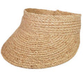 SH-1044 Women Raffia Straw Bucket Hat Wide Brim Character Style Casual Travel Outdoor Fashion Summer Beach Sun Hat Ribbon Rope