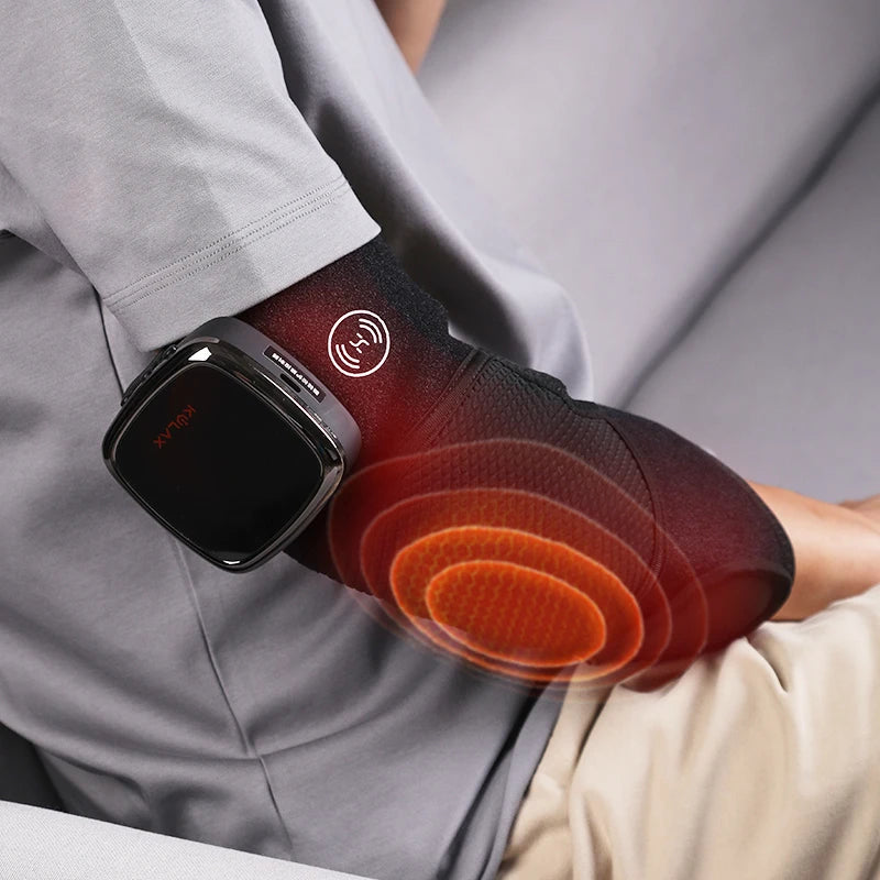 Multifunctional Graphene Heating 3in1  Knee Pads Elbow Shoulder Massage Belt Pain Relief Wrap Knee Massager