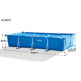 Swimming Outdoor Family Entertainment Rectangular Above Ground Big Kids Adult Environmental Pool